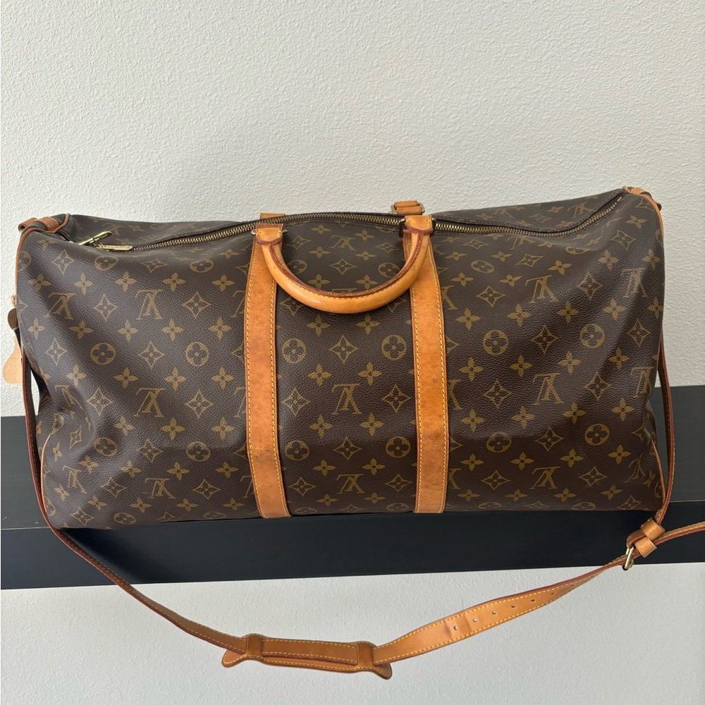 Pre loved Louis Vuitton Keep All 55 Bag (duffel)